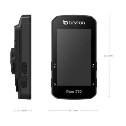 Compteur GPS Bryton Rider 750 T Ceinture Cardiaque Capteurs Inclus -Pas Cher périphériques de vélo de route Magasin 750t4 z