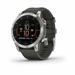 Montre Garmin Multisport EPIX 2ème Génération Acier Silver -Pas Cher périphériques de vélo de route Magasin Epix acier Silver big