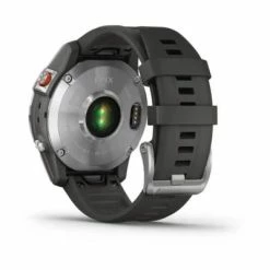 Montre Garmin Multisport EPIX 2ème Génération Acier Silver -Pas Cher périphériques de vélo de route Magasin Epix acier Silver dos big