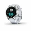 Montre GPS GARMIN FENIX 7S Standard Edition Blanc -Pas Cher périphériques de vélo de route Magasin FENIX7BLANC big
