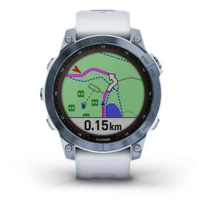 Montre GPS GARMIN FENIX 7S Standard Edition Blanc 4 Montre GPS GARMIN FENIX 7S Standard Edition Blanc – Image 2