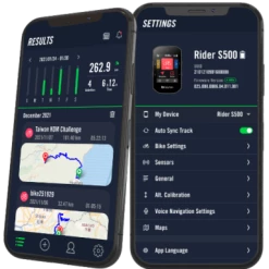 GPS Bryton Rider S 500 T + Capteurs Vitesse Cadence Fréquence Cardiaque -Pas Cher périphériques de vélo de route Magasin Rider S500 3 big