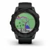 Montre GPS GARMIN FENIX 7S SOLAR Gray Bracelet Noir -Pas Cher périphériques de vélo de route Magasin SOLAR big