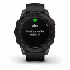 Montre GPS GARMIN FENIX 7S SOLAR Gray Bracelet Noir -Pas Cher périphériques de vélo de route Magasin SOLAR1 big