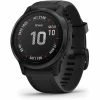 Montre Garmin Fenix 6 Pro Gray Noire Bracelet Noir -Pas Cher périphériques de vélo de route Magasin azz z