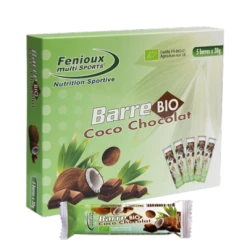 Barre Fenioux Coco Chocolat Boite De 5 énergie Bio