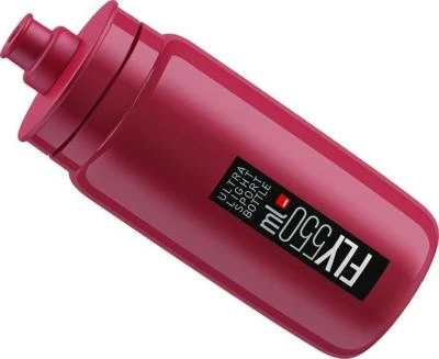 Bidon De Vélo ELITE Fly 550 Ml Bordeaux 3 Bidon De Vélo ELITE Fly 550 Ml Bordeaux