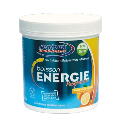 Boisson Energie FENIOUX Progressive Saveur Orange Sanguine 500 Grammes 3 Boisson Energie FENIOUX Progressive Saveur Orange Sanguine 500 Grammes