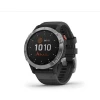 MONTRE GARMIN FENIX 6S SOLAR SILVER BRACELET NOIR -Pas Cher périphériques de vélo de route Magasin garminfenix62 z