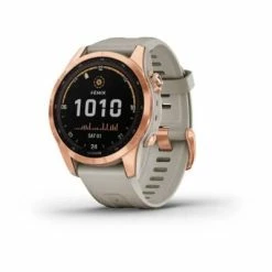 Montre GPS GARMIN FENIX 7S SOLAR Rose Gold -Pas Cher périphériques de vélo de route Magasin montre fenix 7S solar rose big
