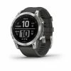 Montre GPS Garmin Fenix 7 Standard Silver 1 Montre GPS Garmin Fenix 7 Standard Silver -Pas Cher périphériques de vélo de route Magasin montre garmin 7 silver standard big