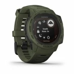 Montre GPS Garmin Instinct Solar Tactical Edition Kaki -Pas Cher périphériques de vélo de route Magasin montre garmin instinct solar tactical edition kaki profil big
