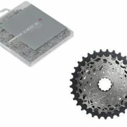 Pack Cassette 10-33 + Chaine Sram Force AXS