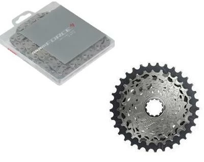 Pack Cassette 10-33 + Chaine Sram Force AXS 3 Pack Cassette 10-33 + Chaine Sram Force AXS
