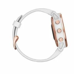 Montre Sport Garmin FENIX 6S PRO Rose Gold Blanche, Bracelet Blanc -Pas Cher périphériques de vélo de route Magasin poiuy z