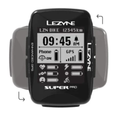 Compteur GPS De Vélo Super Pro Avec Ceinture Cardiaque Lezyne